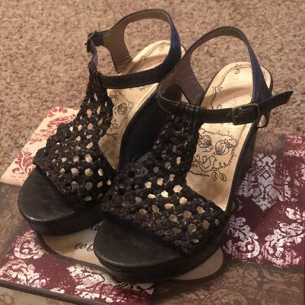 Jelly pop Wedge Sandals